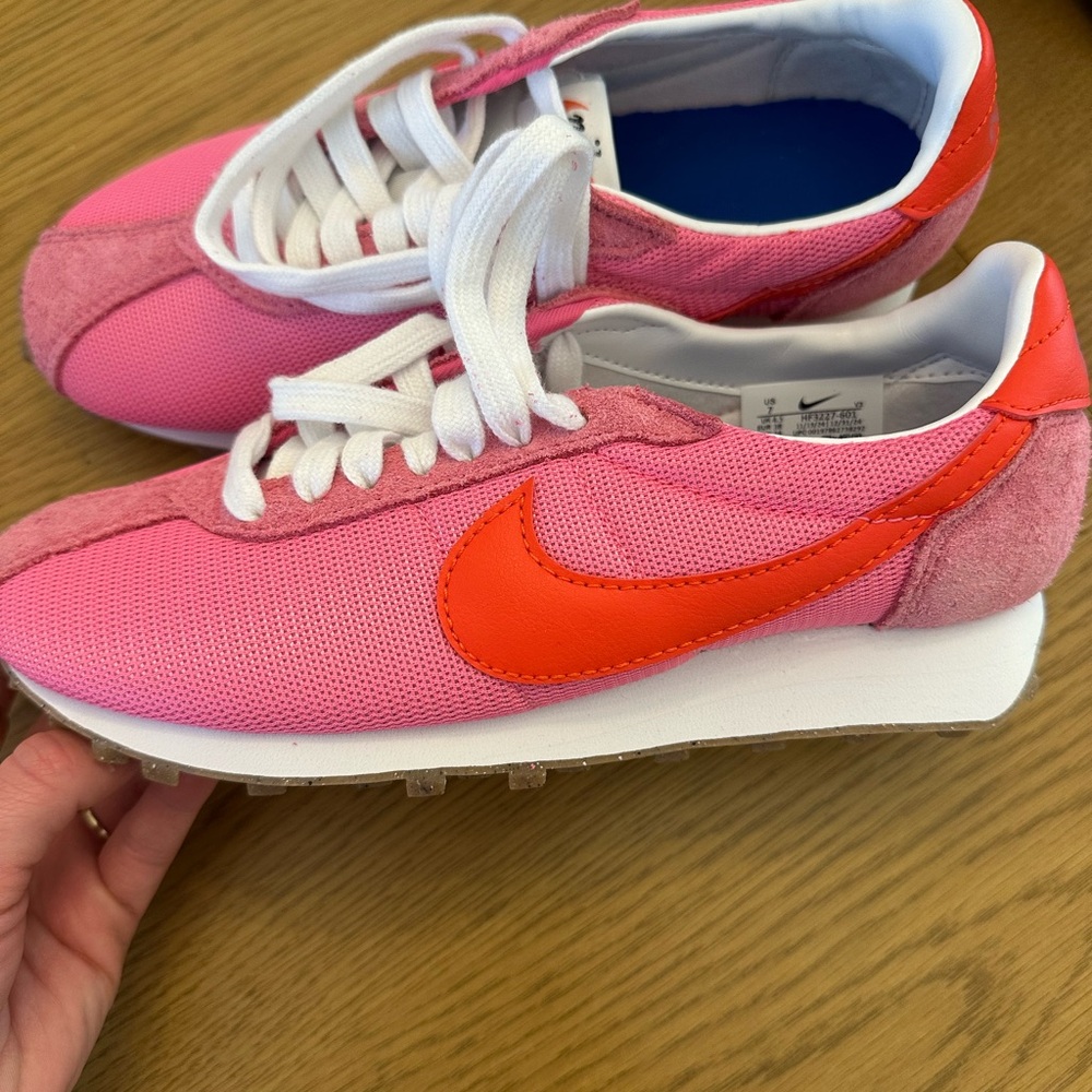 Nike Blue and White Sneakers